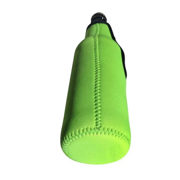6pcs Beer Bottle Cooler Sleeves with Ring Zipper Collapsible Neoprene Insulators for 12oz 330ml Bottles Party Drink Coolies - Image 5