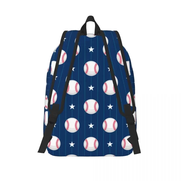 Baseball Theme Design Backpack for Boy Girl Kids Student School Bookbag Baseballs Daypack Kindergarten Primary Bag Sports - Image 3
