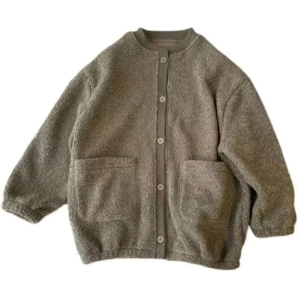 Winter Warm Coat Casual Women's Sweatshirt Harajuku Soft Warm Fashion Solid Pocket Button Baseball Coat Korean Loose Coat 2023 - Image 2