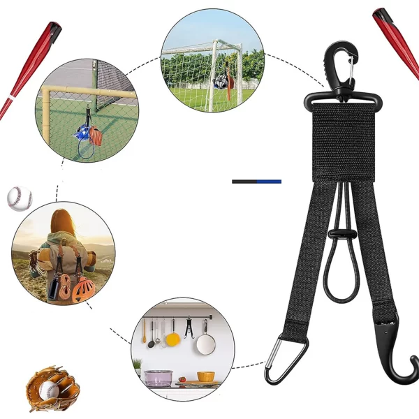 3-in-1 Baseball Bat Glove Storage - Image 4