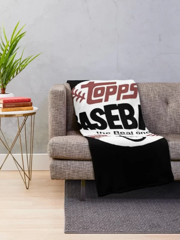 Topps Baseball Throw Blanket - Image 2