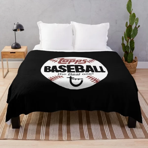 Topps Baseball Throw Blanket