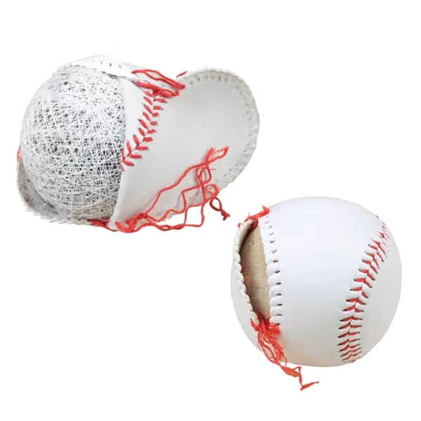1 box Baseball PVC Top Rubber Inside Soft and Hard Baseball Softball Softball Training Practice Baseball - Image 2