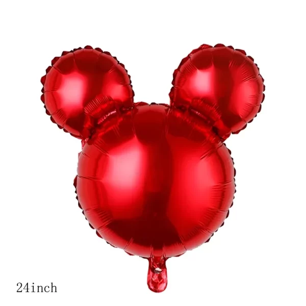 Disney 24 inch Mickey Head Large Aluminum Foil Balloon Wedding Children's Birthday Party Decoration Supplies