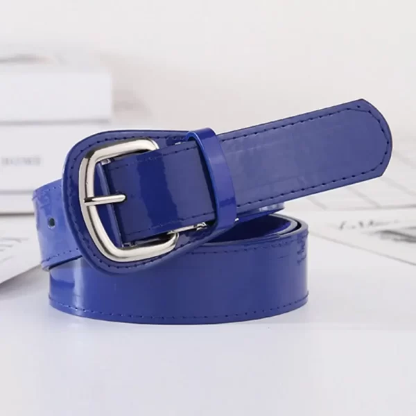 Pu Leather Unisex Baseball Belt - Image 8