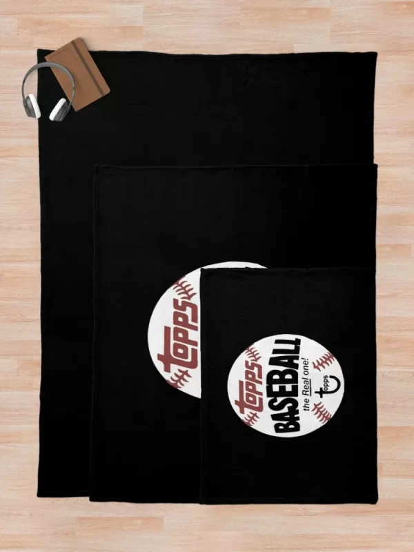 Topps Baseball Throw Blanket - Image 5