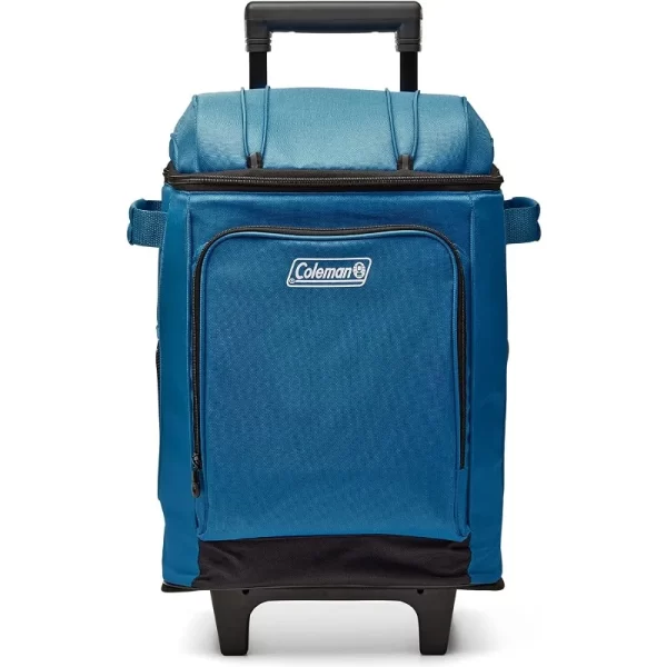 Coleman Chiller Series Insulated Soft Coolers, Leak-Proof 9/16/28/30/42 Can Coolers with Ice Retention,Wheeled & Backpack Cooler