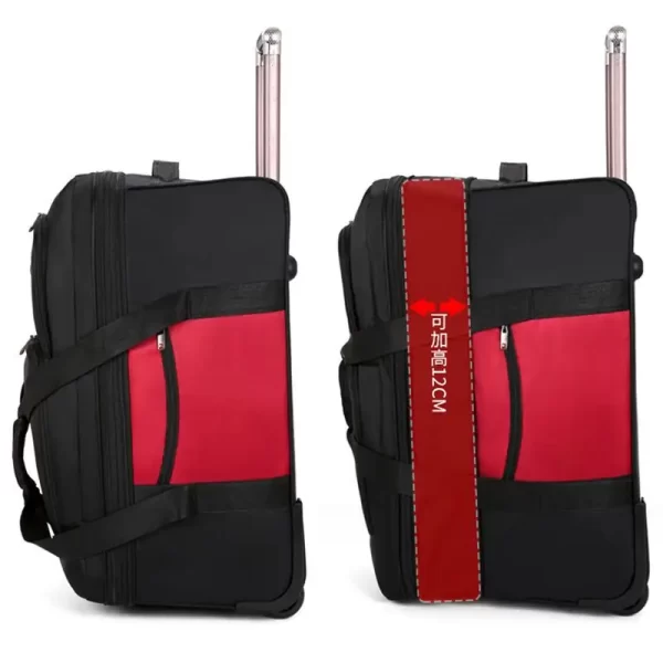 Super Large Capacity Trolley Bag Wheeled Storage Bag Carry-on Luggage Travel Suitcase Bag Oxford Waterproof Rolling Luggage - Image 3