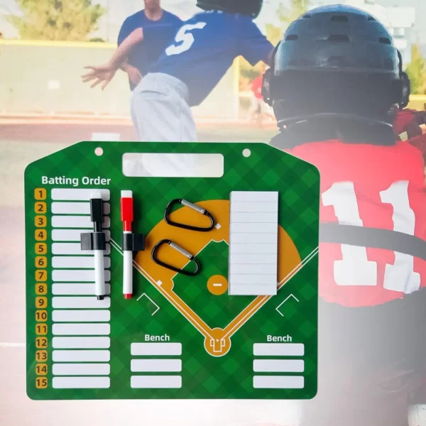 Baseball Coaching Board Teaching Assistant Baseball Coaches Board for Match - Image 3