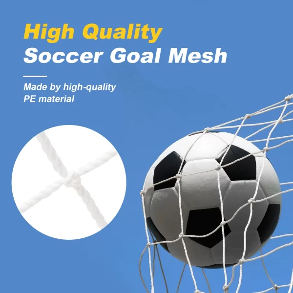 Metal Soccer Goal Soccer Goal for Backyard 6x4 FT - Image 5