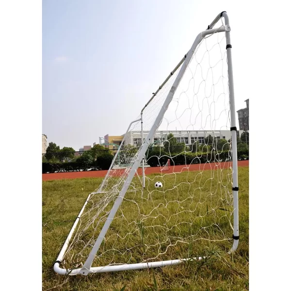 White Steel Tube Soccer Goal Training Set - Image 2