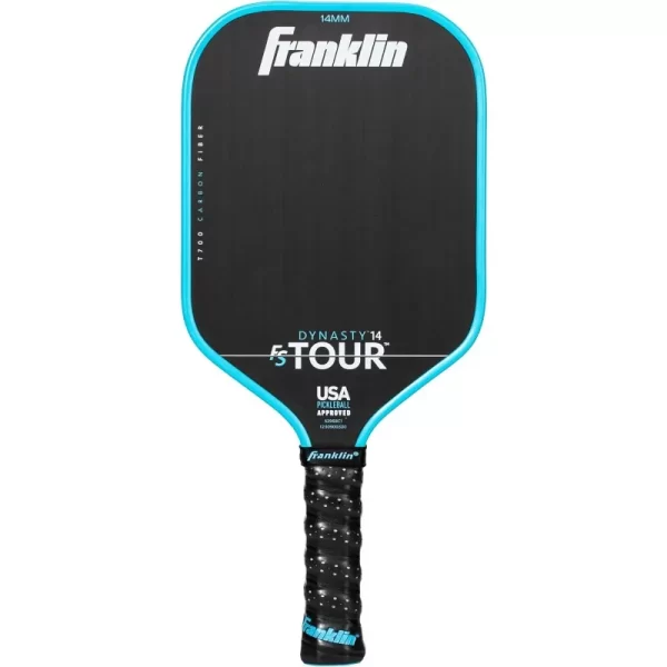 Franklin Sports Pro Pickleball Paddles - FS Tour Series Raw Carbon Fiber T700