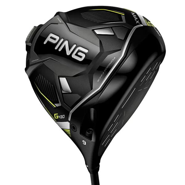 PING Golf Clubs G430 MAX Driver Golf 1 Wood 9/10.5 Degree with R/SR/S Graphite Shaft with Headcovers