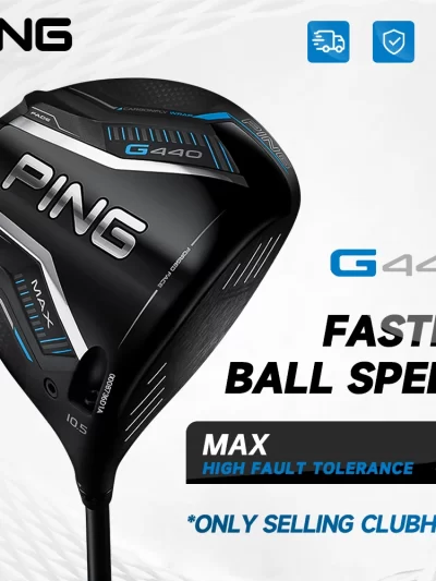 PING Golf Clubs MAX G440 Men's Driver Golf NO.1 Wood 9/10.5 Degree Graphite shaft with Head covers Long Distance (only head)