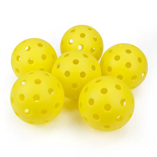 Pickleball 74MM Durable 40 Holes Outdoor 6/12/24Pcs Pickleballs 26g Outdoor for Competition pickleball Packs of Pickleballs - Image 4