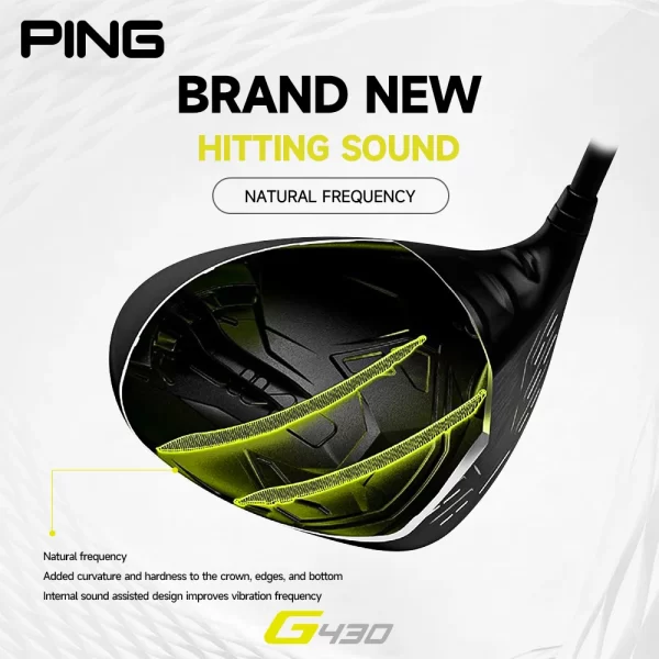 PING Golf Clubs G430 MAX Driver Golf 1 Wood 9/10.5 Degree with R/SR/S Graphite Shaft with Headcovers - Image 7