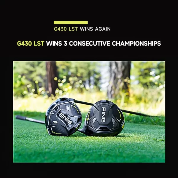 PING Golf Clubs G430 MAX Driver Golf 1 Wood 9/10.5 Degree with R/SR/S Graphite Shaft with Headcovers - Image 6