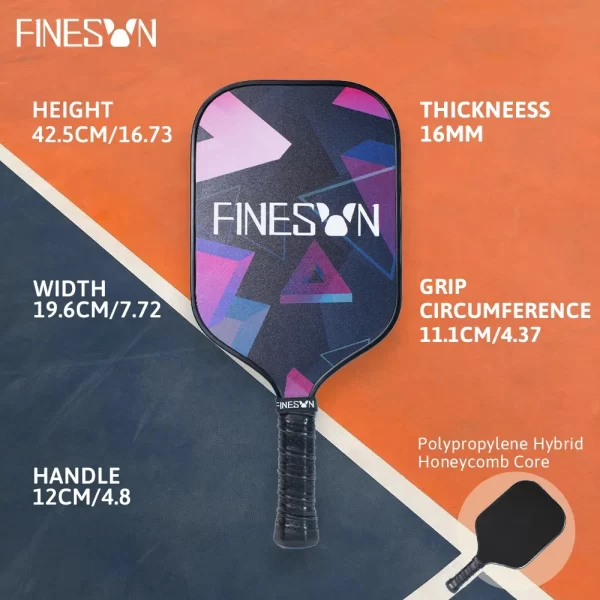 Pickleball Set with Pickleball Paddles - Image 2