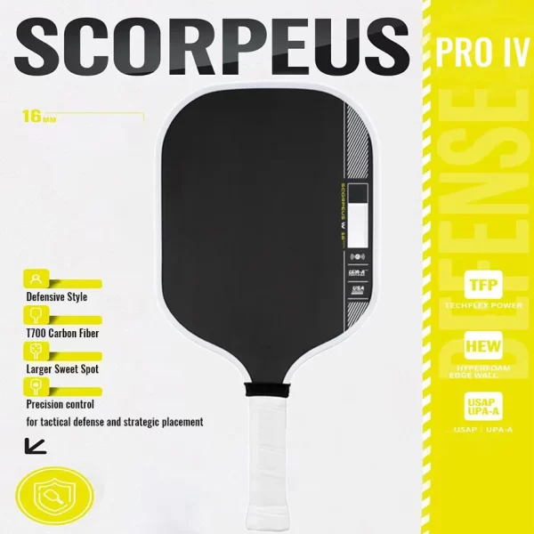 Scorpeus Pro IV Pickleball Paddle - Image 2