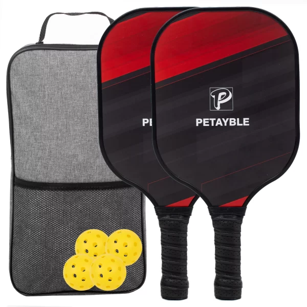 Fiberglass Surface Pickleball Paddle Set