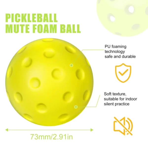 Quiet Foam Pickleballs for Indoor or Outdoor Practice - Image 7