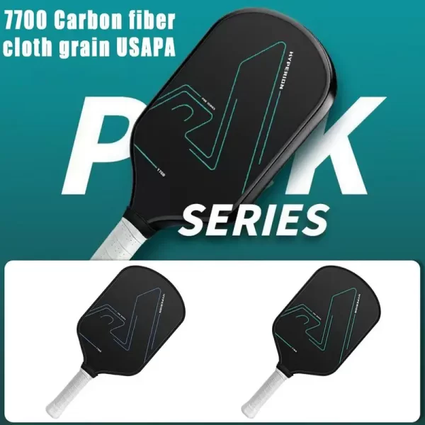 Lightweight Textured Carbon Fiber Pickleball Paddles - Image 4