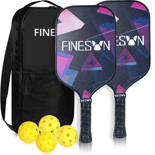Pickleball Set with Pickleball Paddles