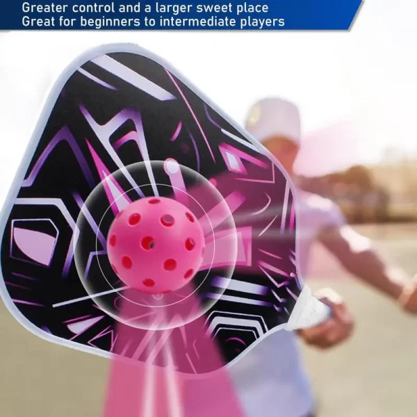 Fiberglass LED Pickleball Paddle - Image 2
