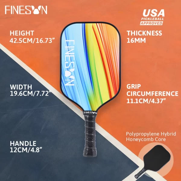 Finesun Pickleball Paddles Set - Image 2