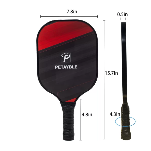 Fiberglass Surface Pickleball Paddle Set - Image 4