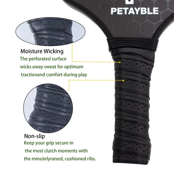 Fiberglass Surface Pickleball Paddle Set - Image 5