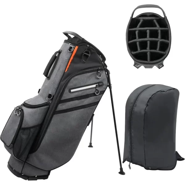 Golf Stand Bag 14 Way Full-Length Dividers with Stand