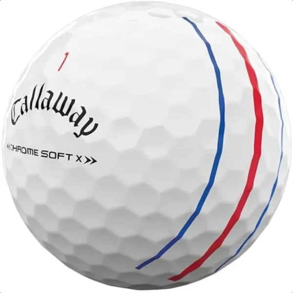 Callaway Golf Chrome Soft X Golf Balls Triple Track (Yellow - Image 4