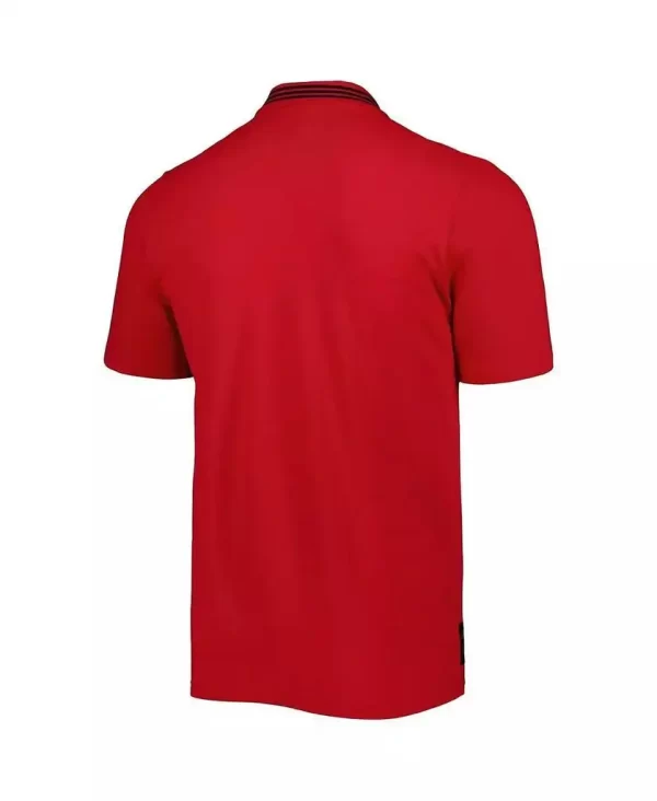 Adidas Men's Red Golf Polo Shirt - Image 2
