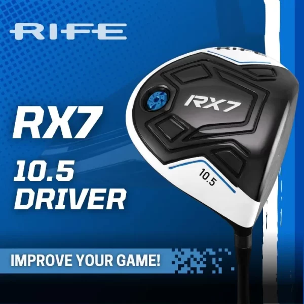 Rife Golf RX7 10.5 Degree 460cc Titanium Face Driver - Image 2