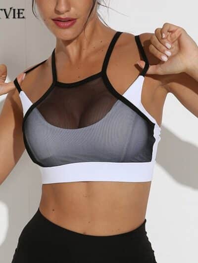 Mesh Sports Bra