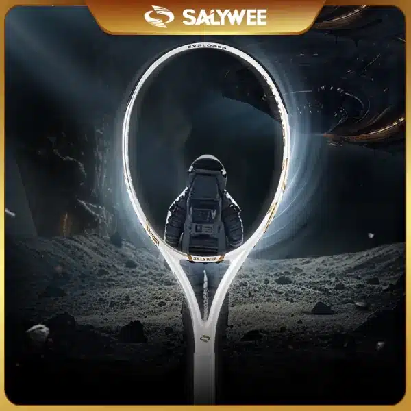 SAYWEE 1119 Tennis Racket Pro Staff Professional Training Full Carbon With String - Image 2