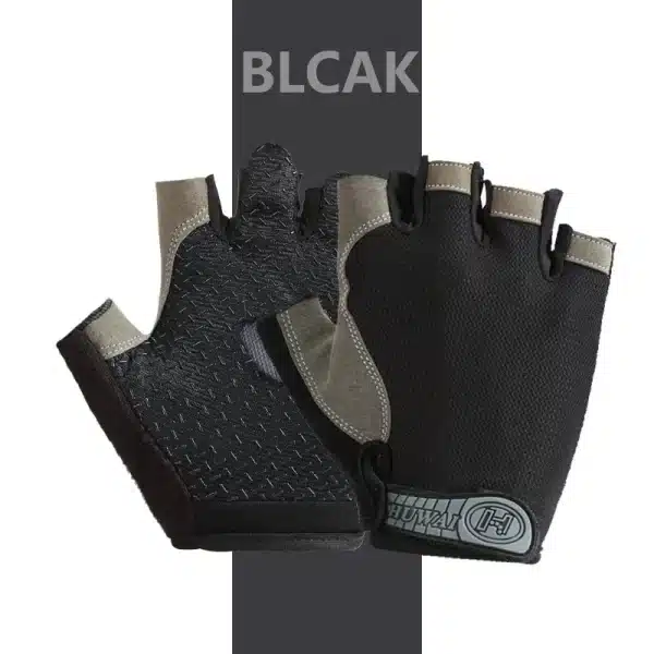 Breathable Anti-Slip Half Finger Gloves - Image 10