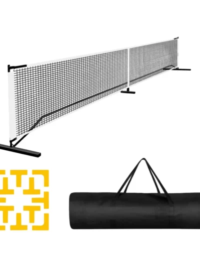 portable pickleball net system