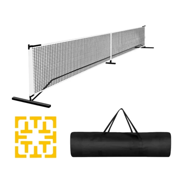 portable pickleball net system