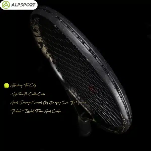ALPSPORT JL 27-inch strong and durable 4 3/8-inch grip carbon fiber tennis racket - Image 4