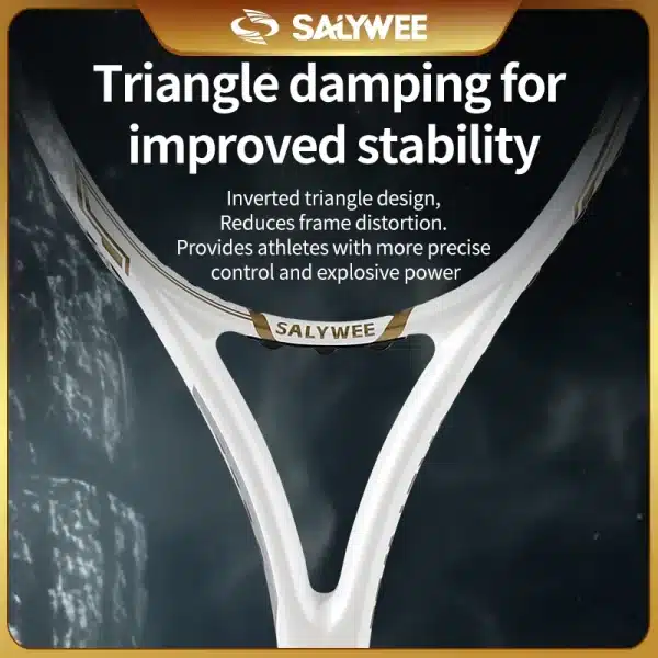 SAYWEE 1119 Tennis Racket Pro Staff Professional Training Full Carbon With String - Image 6