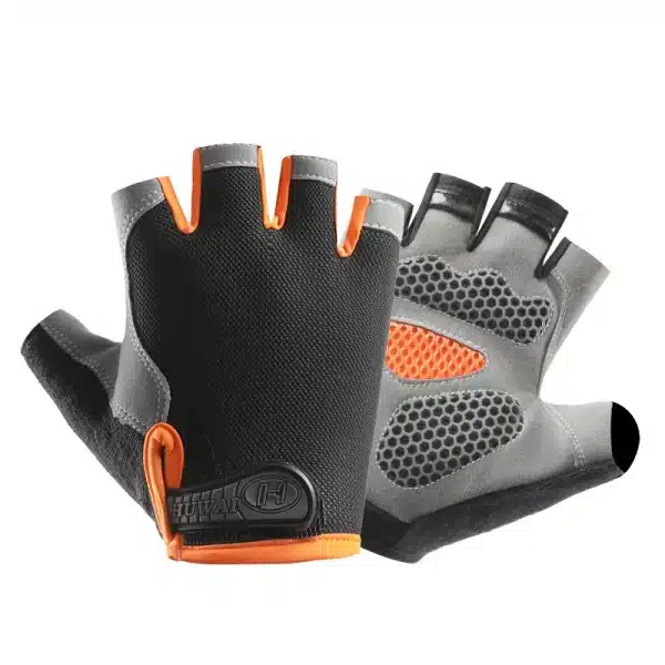 Breathable Anti-Slip Half Finger Gloves - Image 7
