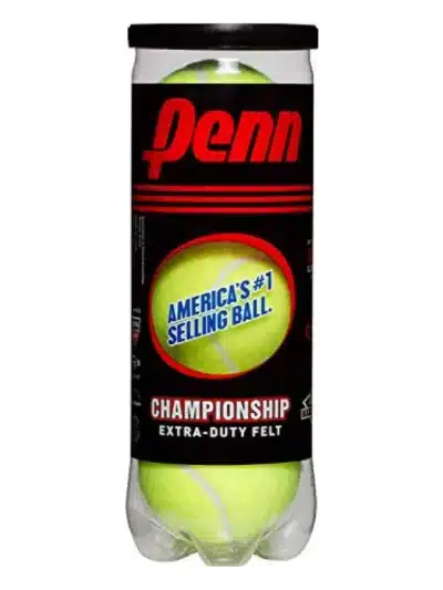 Penn Championship Tennis Balls Extra Duty Felt Prurized Tennis Balls 6 Cans 18 Balls