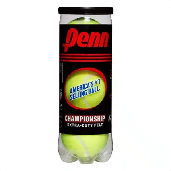 Penn Championship Tennis Balls Extra Duty Felt Prurized Tennis Balls 6 Cans 18 Balls