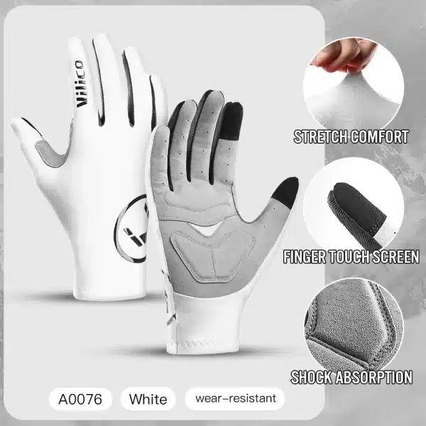 Gel Sports Full Finger Gloves - Image 9