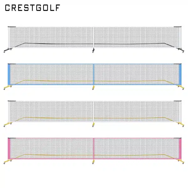22 FT Pickleball Net on Wheels with Carrying Bag - Image 6