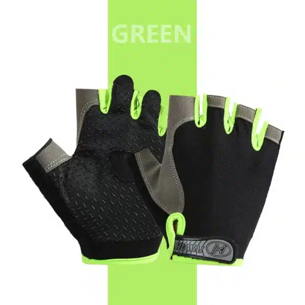 Breathable Anti-Slip Half Finger Gloves - Image 8