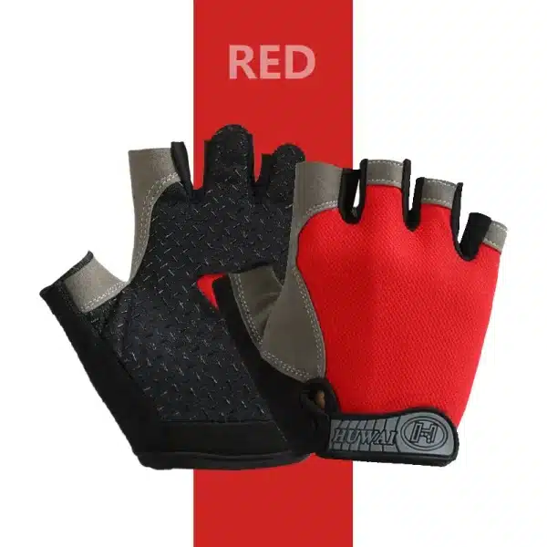 Breathable Anti-Slip Half Finger Gloves - Image 9