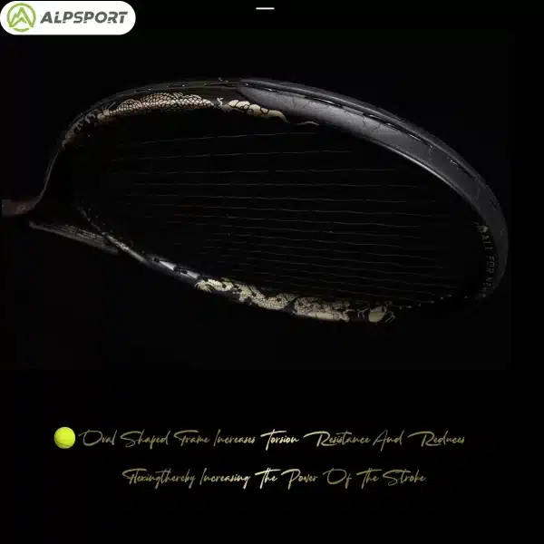 ALPSPORT JL 27-inch strong and durable 4 3/8-inch grip carbon fiber tennis racket - Image 3
